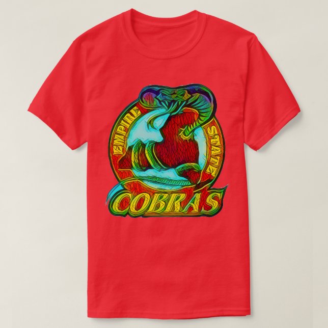 Empire state Cobras Roller Hockey T Shirt (Design framsida)