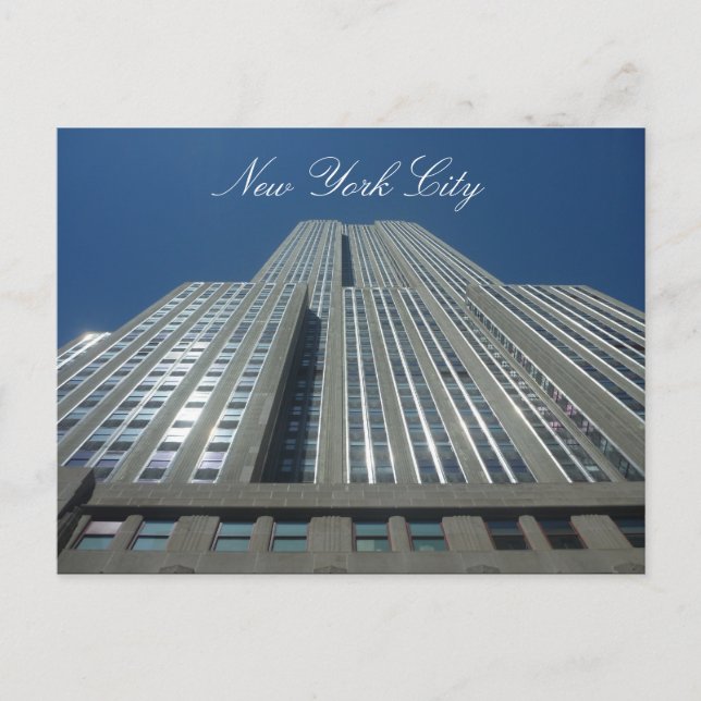 empire state high vykort (Framsida)