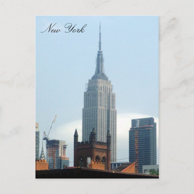 empire state high vykort (Framsida)