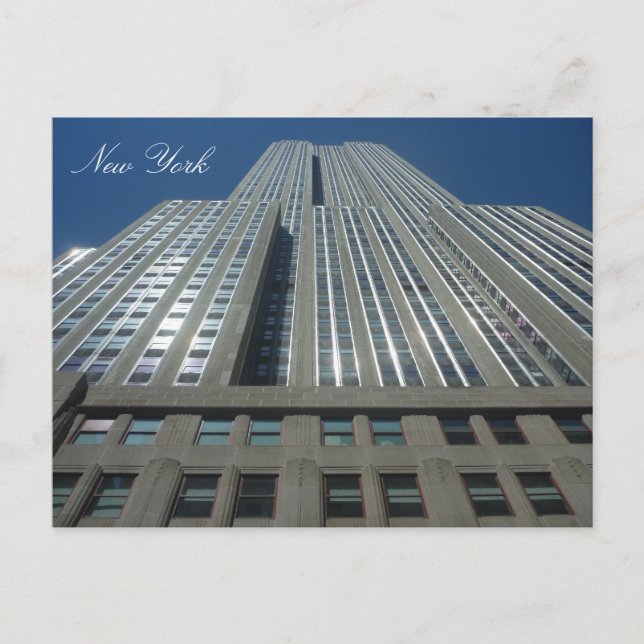 empire state himlar vykort (Framsida)