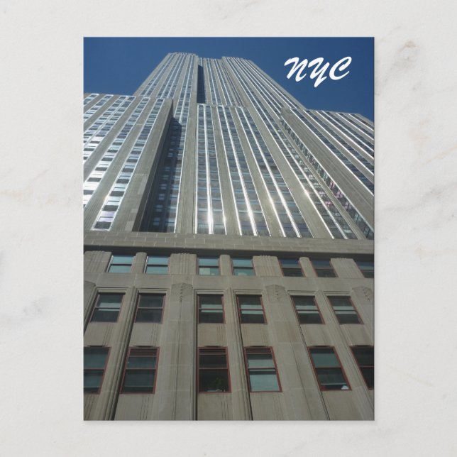 empire state högnyttigt nyttigt vykort (Framsida)