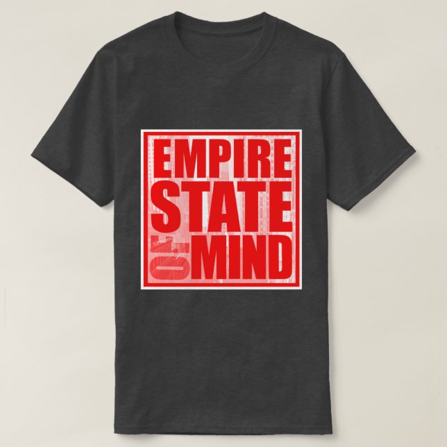 Empire state i Mind  T Shirt (Design framsida)