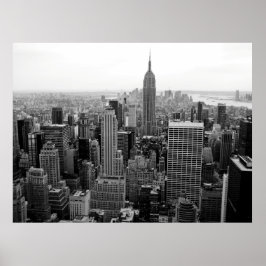 Empire state i New York Poster