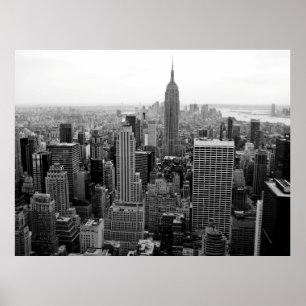 Empire state i New York Poster