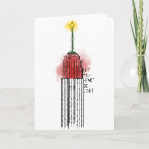 Empire state jul helgkort