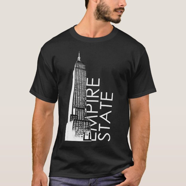 Empire state [mörk] t-shirt (Framsida)