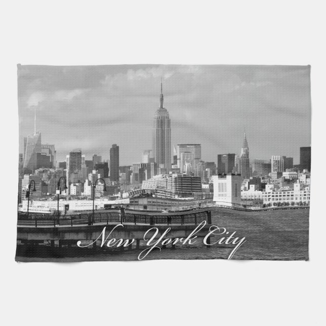 Empire state New York City Kökshandduk (Horisontell)