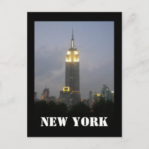 empire state new york vykort