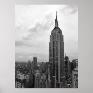 Empire state poster