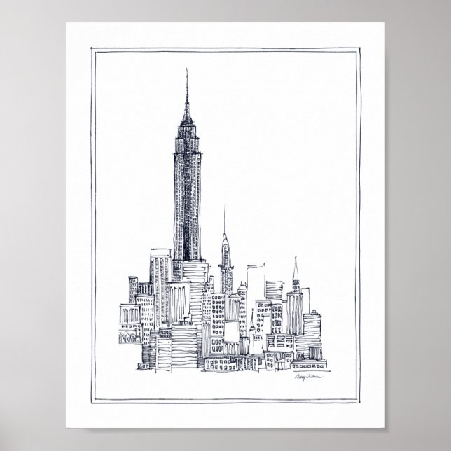 Empire state poster (Framsidan)