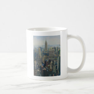 Empire state som bygger 2012 kaffemugg