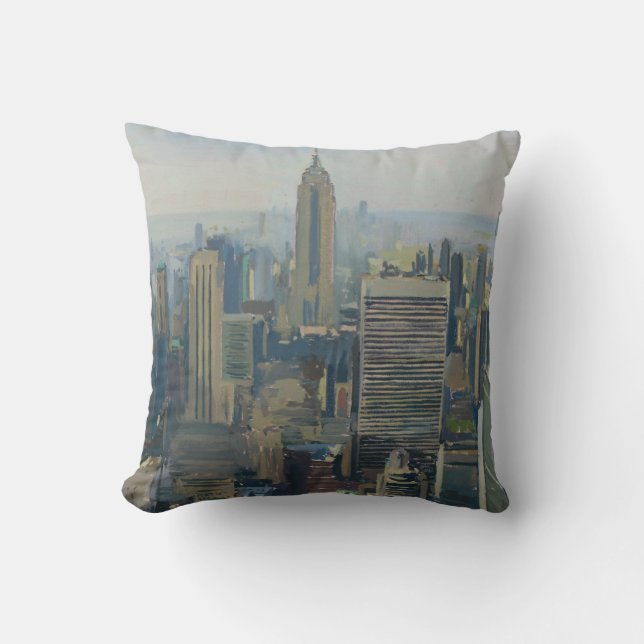 Empire state som bygger 2012 kudde (Framsida)