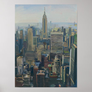 Empire state som bygger 2012 poster