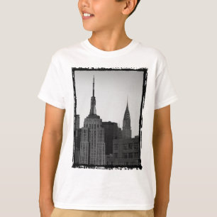 Empire state som bygger fotoet t-shirt