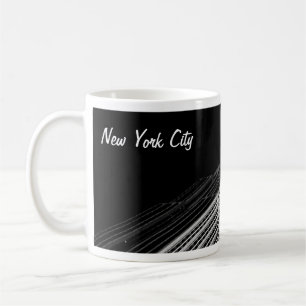 Empire state som bygger muggen kaffemugg