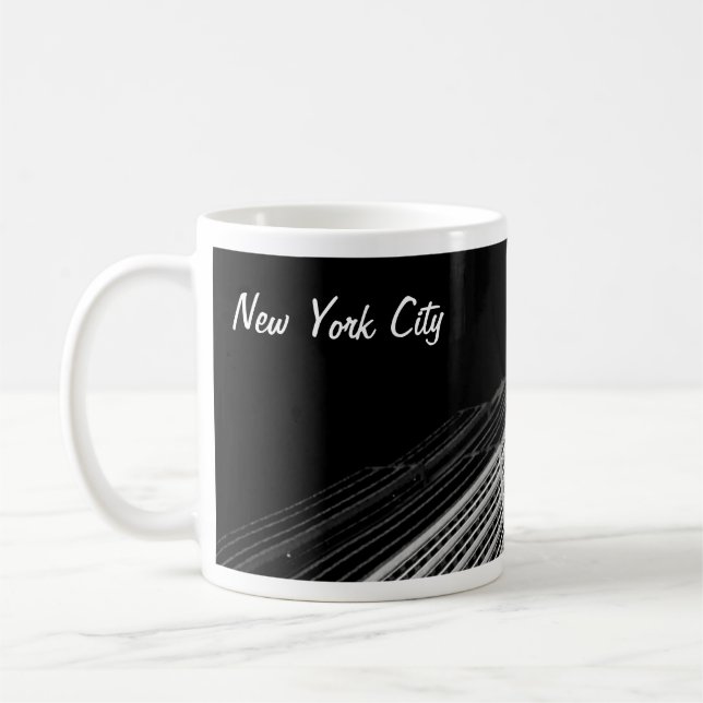 Empire state som bygger muggen kaffemugg (Vänster)