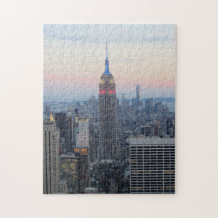 Empire state som bygger, New York - pussel