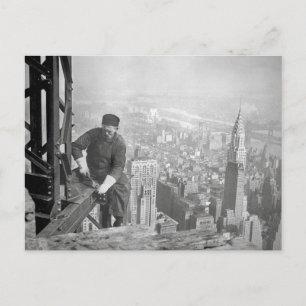 Empire State Stålverksarbetare, 1936 Vykort