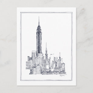 Empire state vykort