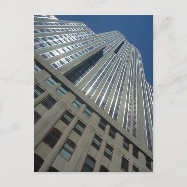 empire state vykort (Framsida)