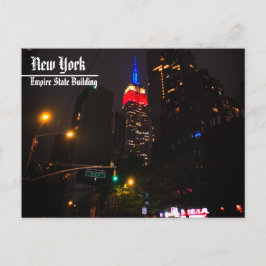 Empire State & Washington Square vykort New York
