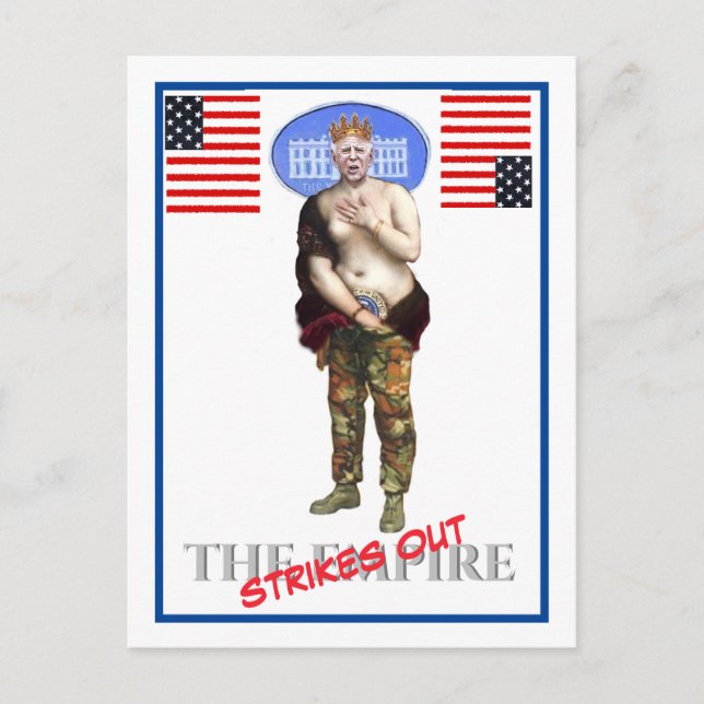 Empire Strejkas Out-vykort Vykort (Framsida)