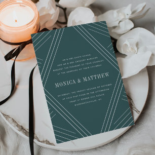 Empire Wedding-inbjudan Jasper Inbjudningar