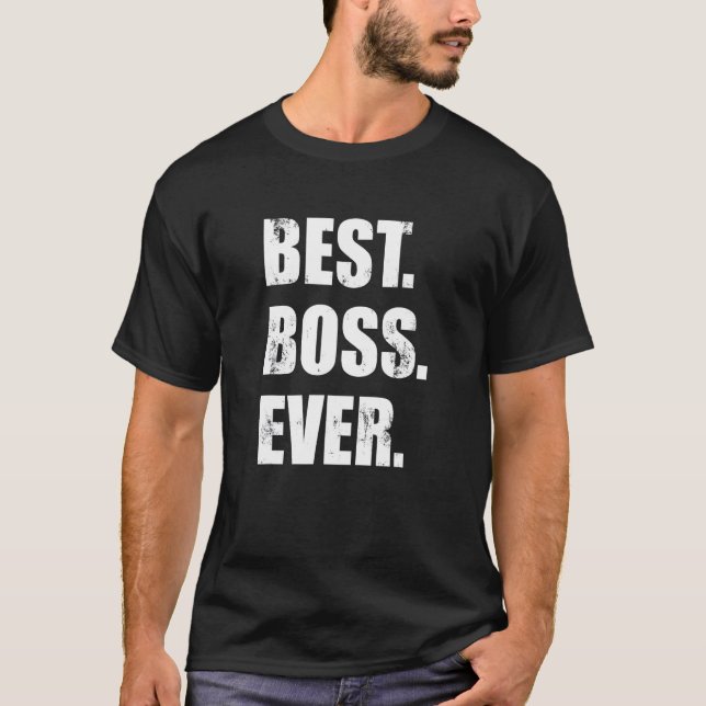 Employee Appreciation   I'm A Proud Boss Awesome T Shirt (Framsida)