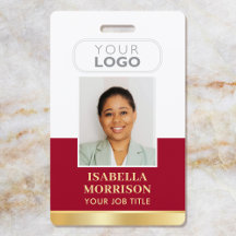 Employee ID Namn Company Logotyp Red Guld Business