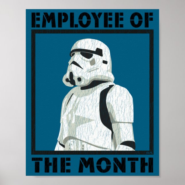Employee Of The Month Trooper  Poster (Framsidan)