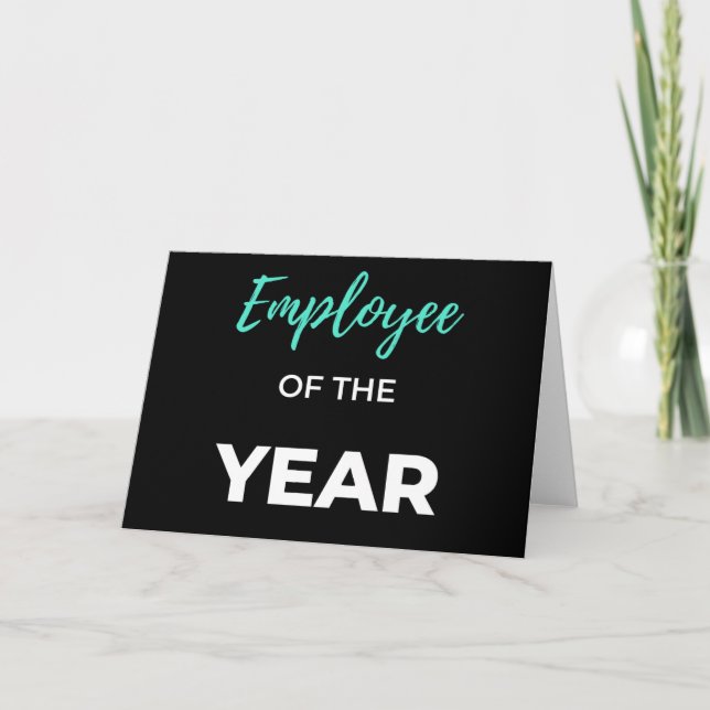 Employee Of The Year Kort (Framsida)