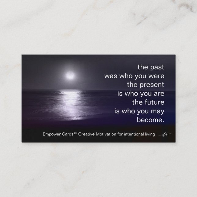 Empower Cards ™ - Twilight Inspiration Visitkort (Framsida)