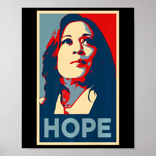 Empower Hope Joy Kamala Harris Obama Poster 47th S (Framsidan)