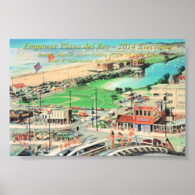 Empower Playa del Rey - 2014 No Gräns Poster (Framsidan)