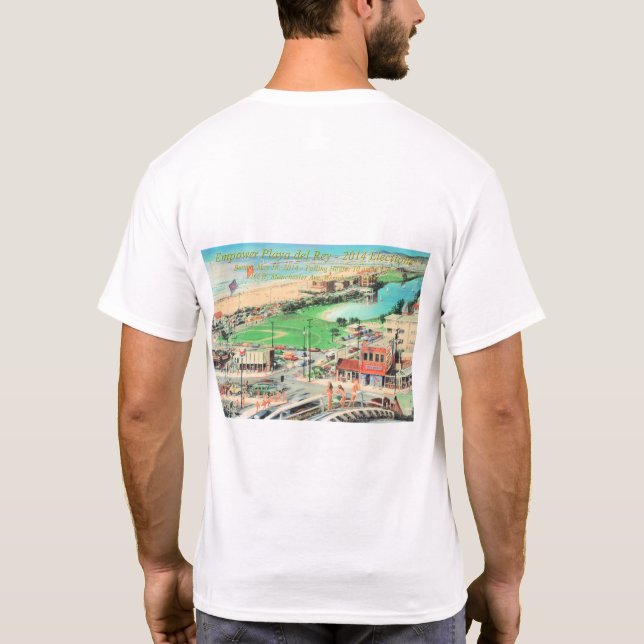 Empower Playa del Rey - fel är inget alternativ Tee (Baksida)