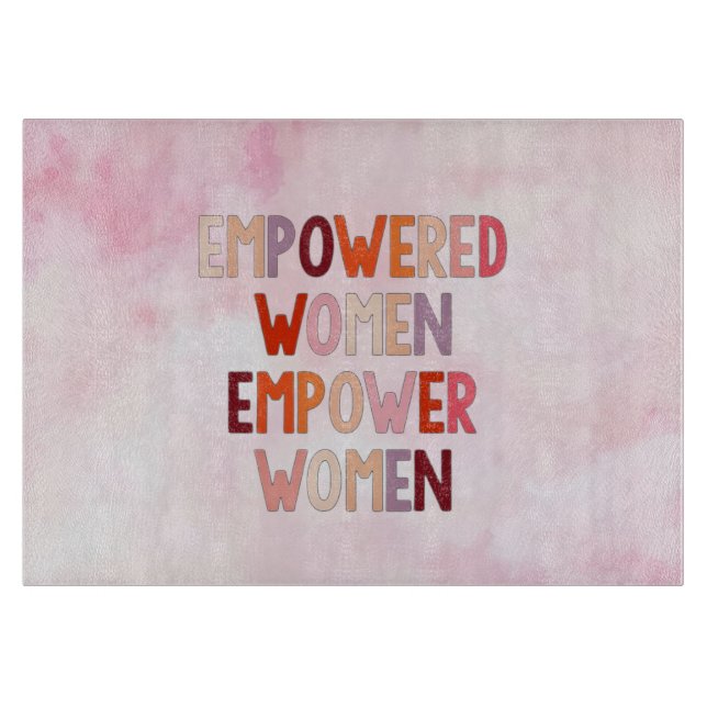 Empowerade Kvinnor Styrker Kvinnor (Framsidan)