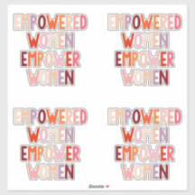 Empowerade Kvinnor Styrker Kvinnor