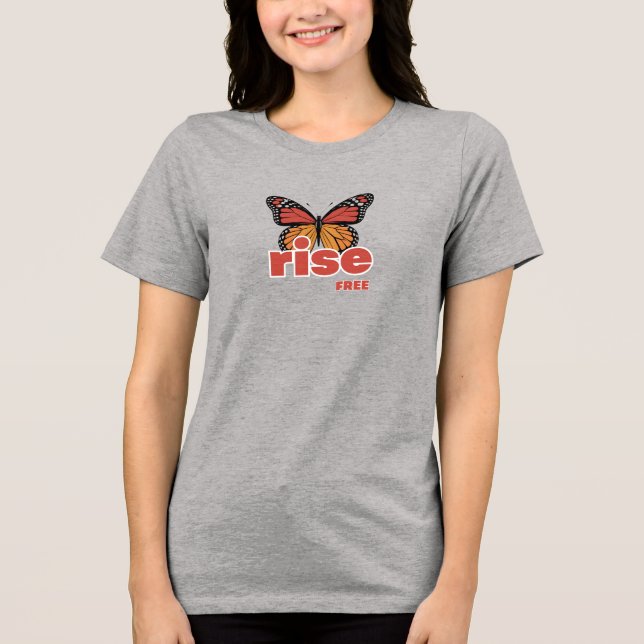 empowerade kvinnors t-shirts för henne (Framsida)