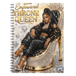 Empowered Queen Anteckningsbok