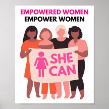 Empowered Women, Empower Women Väggutskrift