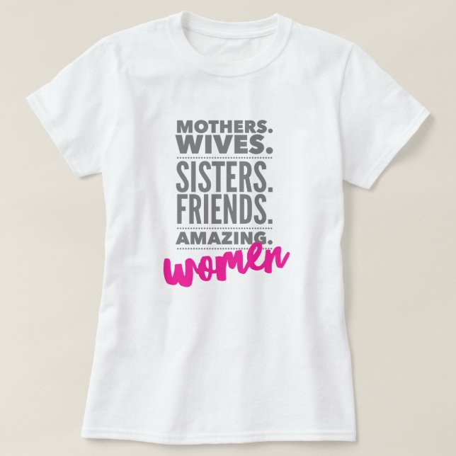 Empowered Women T-Shirt (Design framsida)