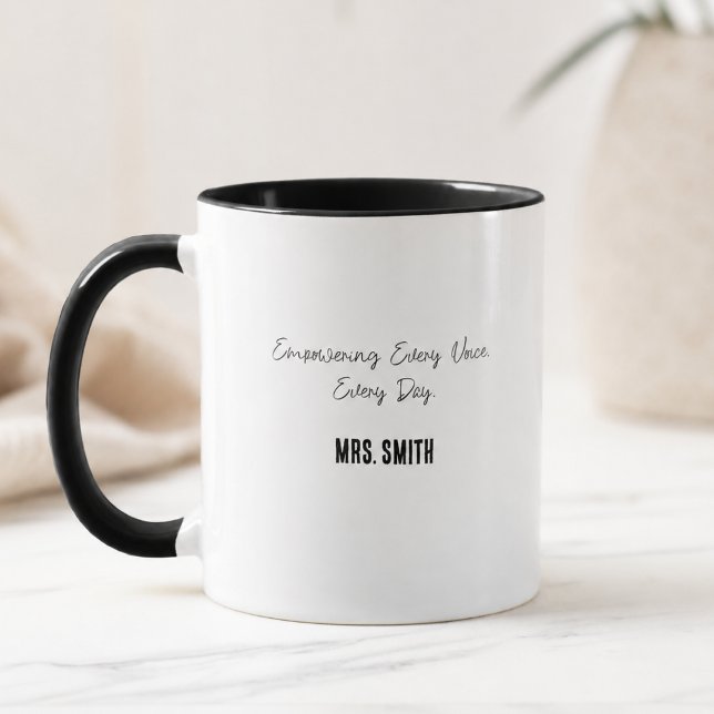 Empowering Every Voice Every Day Specialutbildning Mugg (Skapare uppladdad)