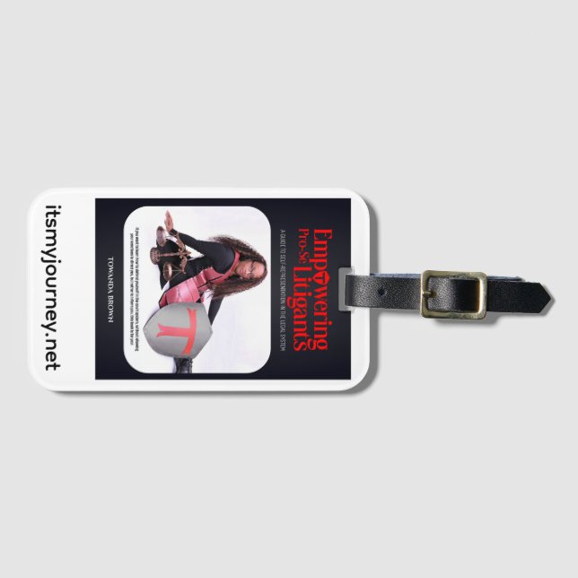 Empowering Pro-Se Luggage Tag Bagagebricka (Framsida horisontal)