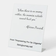 Empowering Pro-Se Piedestal