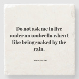 Empowering quote stenunderlägg