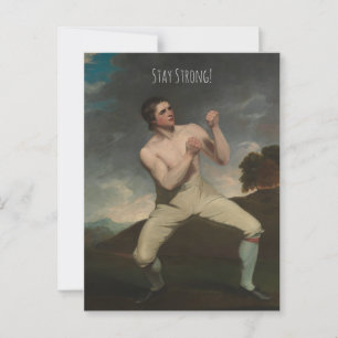 Empowering Stay Strong Art Blank översatt till: Up Vykort