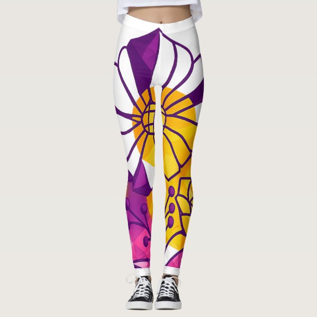 Empowering & Trendig Design Leggings (Framsida)