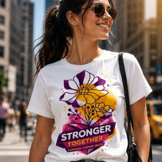 Empowering & Trendig Design T Shirt