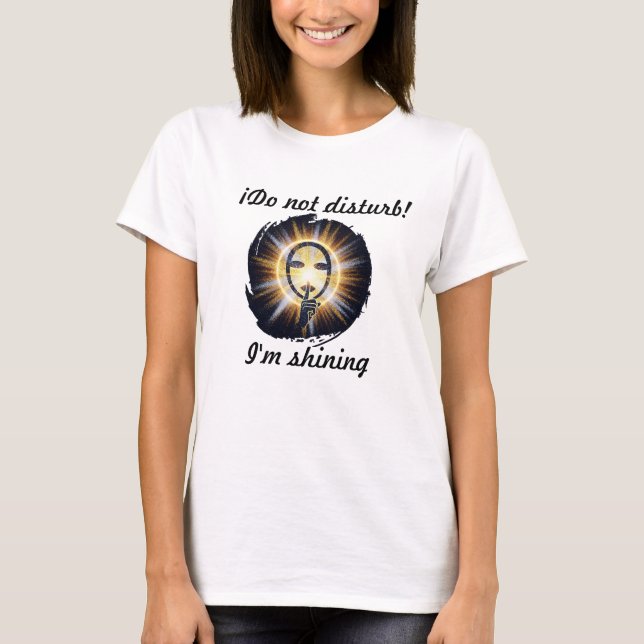 Empowering Women’s, Energía y Actitud T Shirt (Framsida)