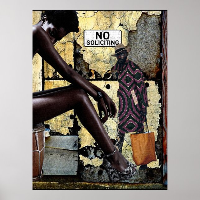 "Empowerment and Resilience: No Soliciting" Poster (Framsidan)